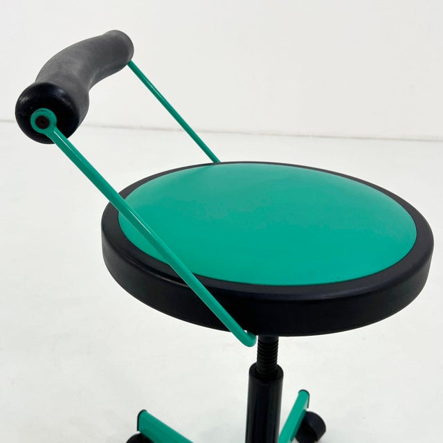 Adjustable Desk Chair from Bieffeplast, 1980s, in Good conditions. Designed 1980 to 1989 This piece is attributed to the...