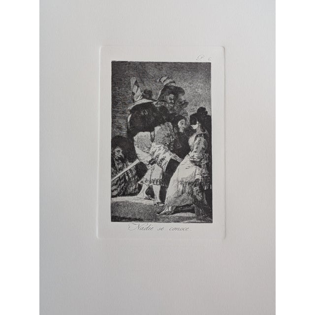 Francisco de Goya, Los Caprichos, Plate 6, Etching For Sale - Image 5 of 5