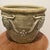 Vintage Large Aged Finish Planter Roseville Style With Molded Grape and Leave Relief Design For Sale - Image 10 of 12