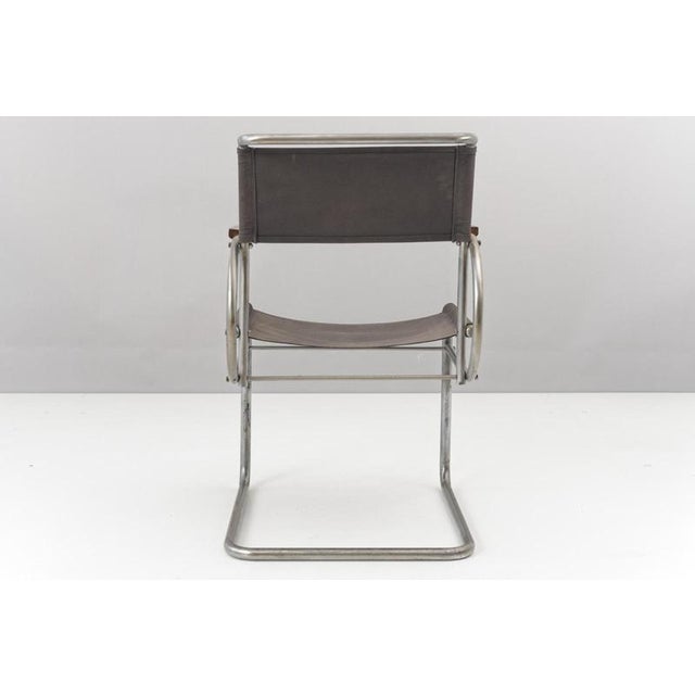 Marcel Breuer Dutch Cantilever Armchair by Marcel Breuer, 1935 For Sale - Image 4 of 13