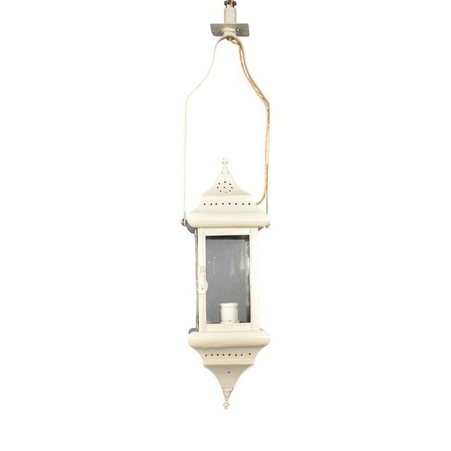 French Toleware Hall Lantern, 1920s For Sale - Image 16 of 16