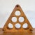 Vintage Wood 6-Bottle Wine Rack For Sale - Image 4 of 7