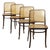 Vintage Model 811 Dining Chairs by Josef Hoffmann, Poland, 1980, Set of 4 For Sale