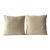 Calvin Fabrics Cane Texture” Daffodil Feather/Down Pillows - A Pair For Sale