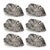 This metallic silver leaf tray is perfect for decor or for functional use. Its imperfect edges give the character of a...