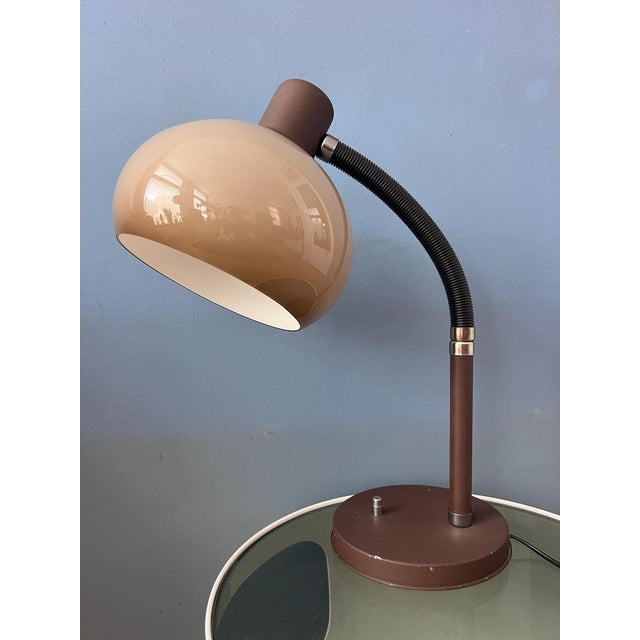 Mid-Century Modern Dutch Mushroom Table Lamp from Herda For Sale - Image 6 of 13