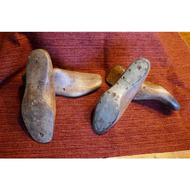 Antique Rustic Shoe Lasts, 1890s, Set of 4 For Sale - Image 5 of 12