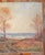 Farmhouse 19th Century American Impressionist Autumnal New England Landscape Painting For Sale - Image 3 of 16