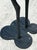 Vintage Cast Aluminum Standing Cranes - Set of 2 For Sale - Image 12 of 12