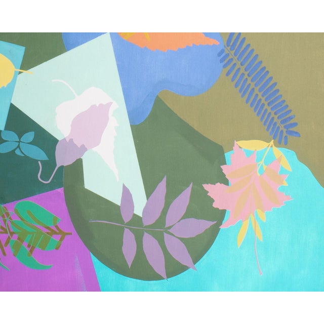 Abstract Oil on Canvas Painting by Robert Appel For Sale - Image 4 of 7