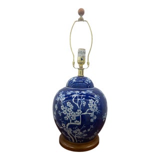 Asian Blue Ralph Lauren table Lamp For Sale