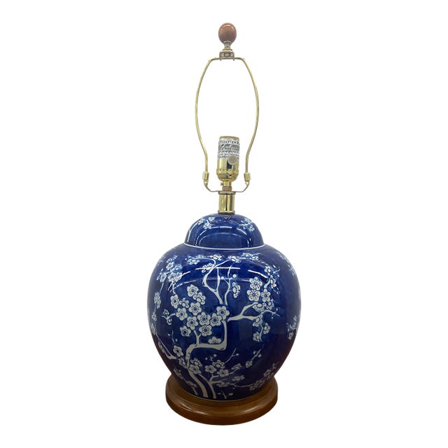 Asian Blue Ralph Lauren table Lamp For Sale