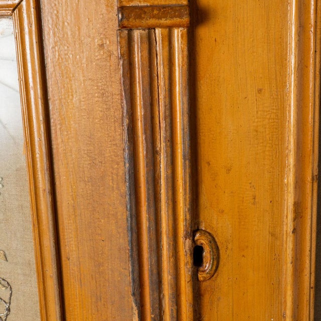 Brown 19th Century Painted Cupboard For Sale - Image 8 of 18