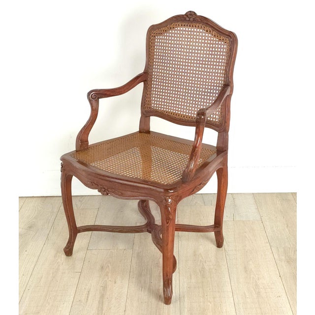 Pair of French Régence-Style Armchairs, 19th Century. Two Pairs Available For Sale - Image 12 of 12