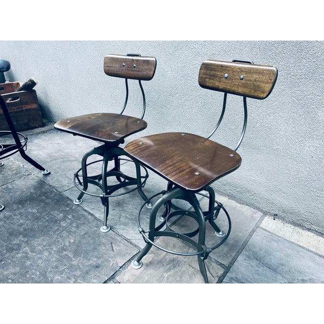 Restoration Hardware Children’s Toledo Stools Set of 2 Chairish