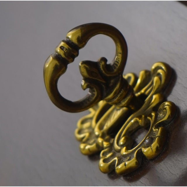 Brown Henkel Harris Mahogany Document Secretary Desk For Sale - Image 8 of 18