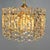 Kinkeldey Mid-Century Facet Glass Chandelier from Kinkeldey, 1960s For Sale - Image 4 of 9