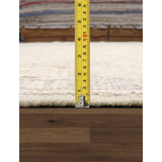 2010s Oushak Wool Camel Area Rug, 9' 3'' X 12' 3'' For Sale - Image 5 of 7