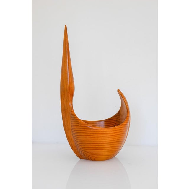 Vintage Swedish Wooden Bowl by Johnny Mattsson, 1959 For Sale - Image 12 of 16