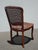 Vintage French Country Brown Cane Side Chair For Sale - Image 10 of 14