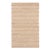 Dash & Albert by Annie Selke Simba Ivory Woven Jute Rug, 7' 6" x 9' 6" For Sale