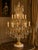 1990 French Louis XVI Gold Bronze Crystal Candelabra Table Lamp For Sale - Image 16 of 16