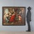 Oil on canvas depicting a biblical scene from the First Book of Kings, showing King Solomon in a moment of idolatry within...