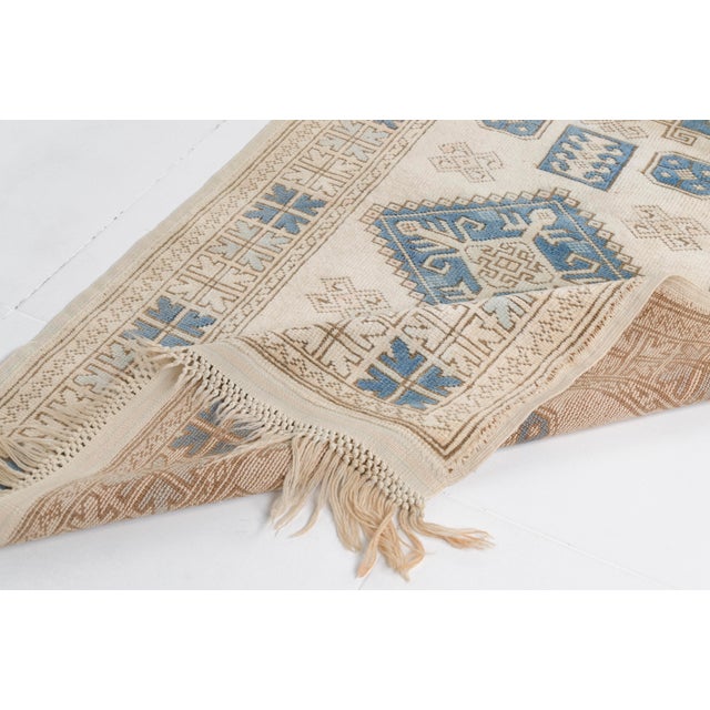 Mid 20th Century Oushak Anatolian Kitchen Decor Runner Rug For Sale - Image 12 of 12