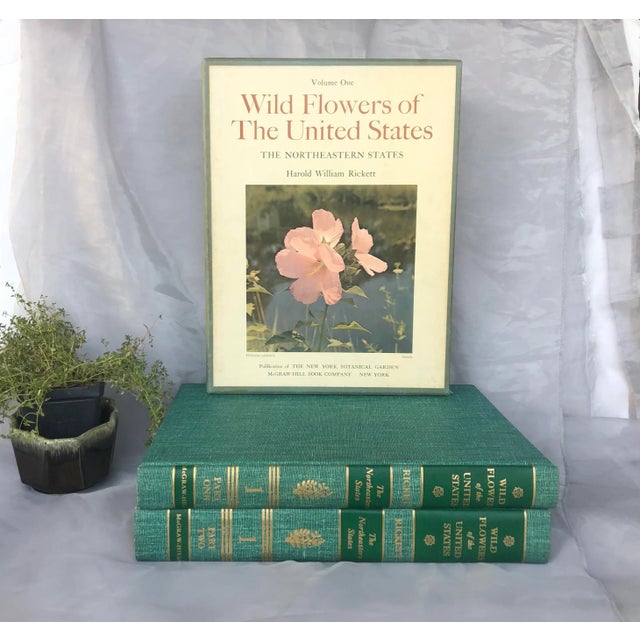 Contemporary 1960s Wild Flower Reference Coffee Table Books - Set of 3 For Sale - Image 3 of 13