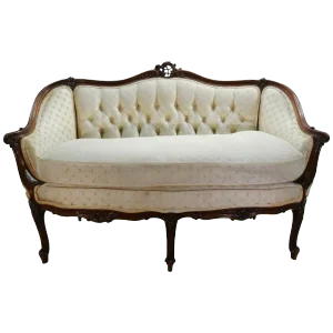 19th Century Victorian French Settee