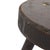 Wood Vintage Rustic Three-Legged Stool in Stained Wood For Sale - Image 7 of 15