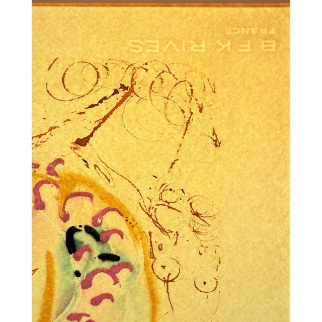 Salvador Dali, The Sea Horse, 1970, Lithograph For Sale - Image 7 of 11