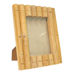 Vintage Bamboo Picture Frame