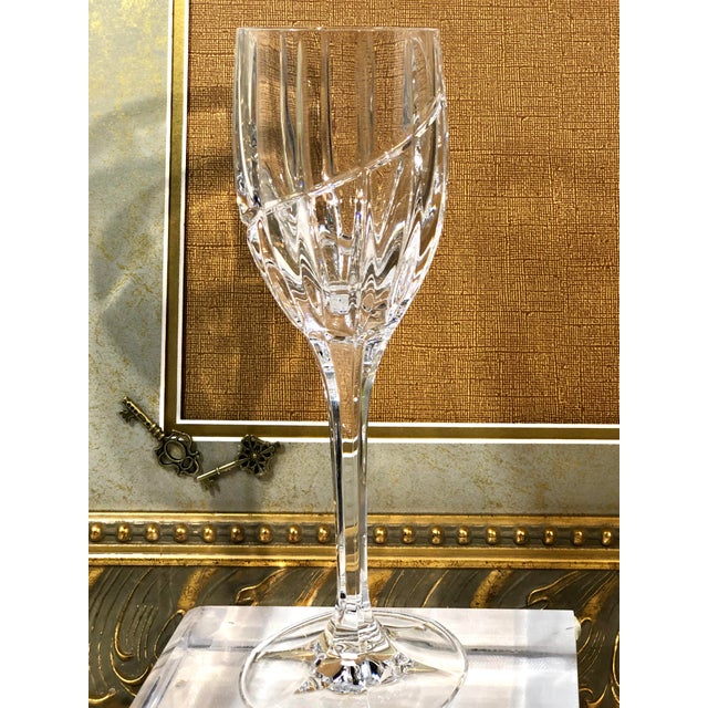 Mikasa Uptown Vintage Crystal Water Glasses Set of 4 Chairish