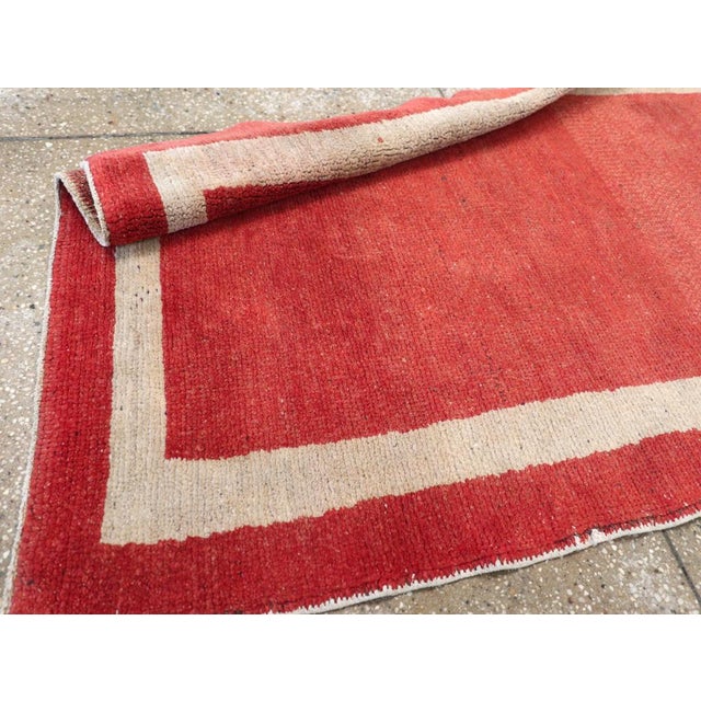 Galerie Shabab Collection Mid-20th Century Turkish Oushak Runner For Sale - Image 10 of 10