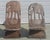 A Pair 20th Century Hand-Crafted Primitive Elephant Lounge Chairs. Measures 18" in width, 35" in depth and stands 36 " in...