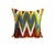 Large Silk Cushion Cover with Zigzag Design, 2000s For Sale - Image 11 of 11