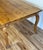 Vintage Cabriole Leg Farmhouse Style Pine Dining Table For Sale In Kansas City - Image 6 of 16