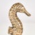 Vintage Art Deco Style Brass Seahorse Sculpture For Sale In West Palm - Image 6 of 7