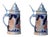 Glazed Stoneware Beer Mugs, 1930s, Set of 2 For Sale