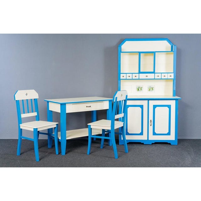 Vintage Art Nouveau Buffet For Sale - Image 5 of 18