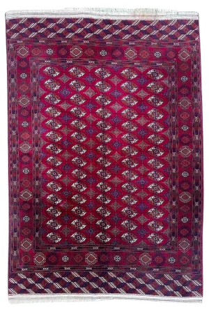 Large Vintage Bokhara Rug, 1980s