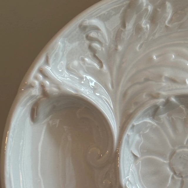 Mid-20th Century Gien, France Artichoke Serving Dish For Sale - Image 12 of 18