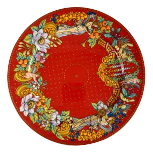 Le Reve De Noel Charger Plate by Versace for Rosenthal Christmas