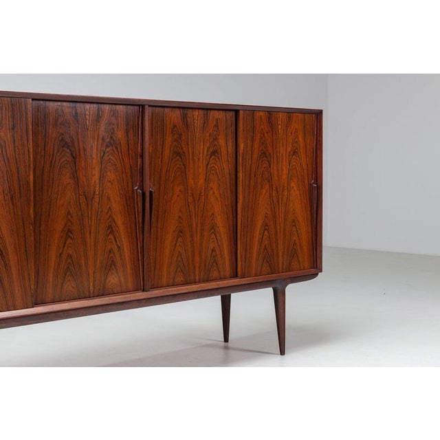 Model 19 Highboard in Rosewood by Gunni Omann for Omann Jun, Denmark, 1960 For Sale - Image 10 of 18