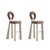 Mary Bar Chairs by Ottiu, Set of 2 For Sale - Image 10 of 10