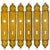 Brass French Parisian Louis XV Style Brass Door Backplates / Escutcheons - A Pair For Sale - Image 8 of 8