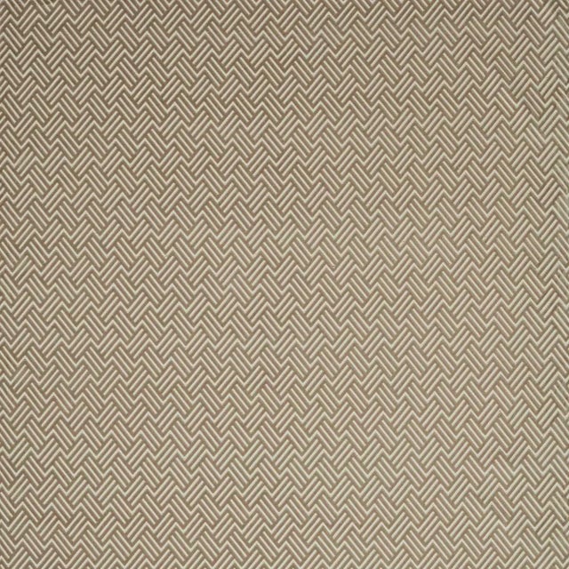 Harlequin Triadic Fabric in Clay For Sale