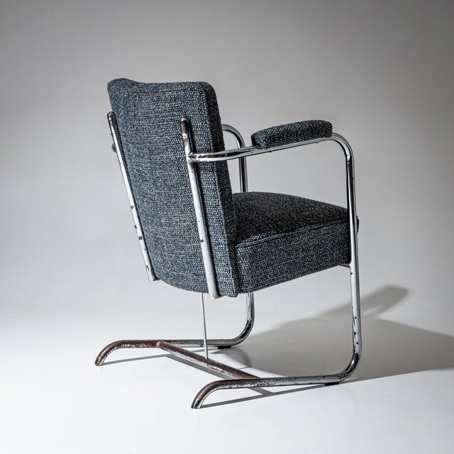 Mid-Century Modern Lounge Chair, Italy, 1950s For Sale - Image 4 of 9