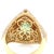 Bespoke 18ct White & Yellow Gold Emerald & Diamond Dress Ring 6.68ct For Sale - Image 6 of 8